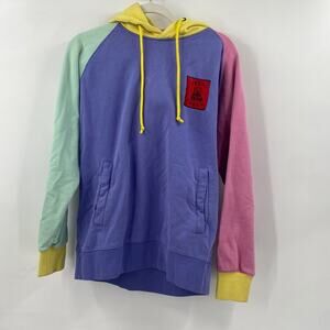 Teddy Fresh Color Block Hoodie